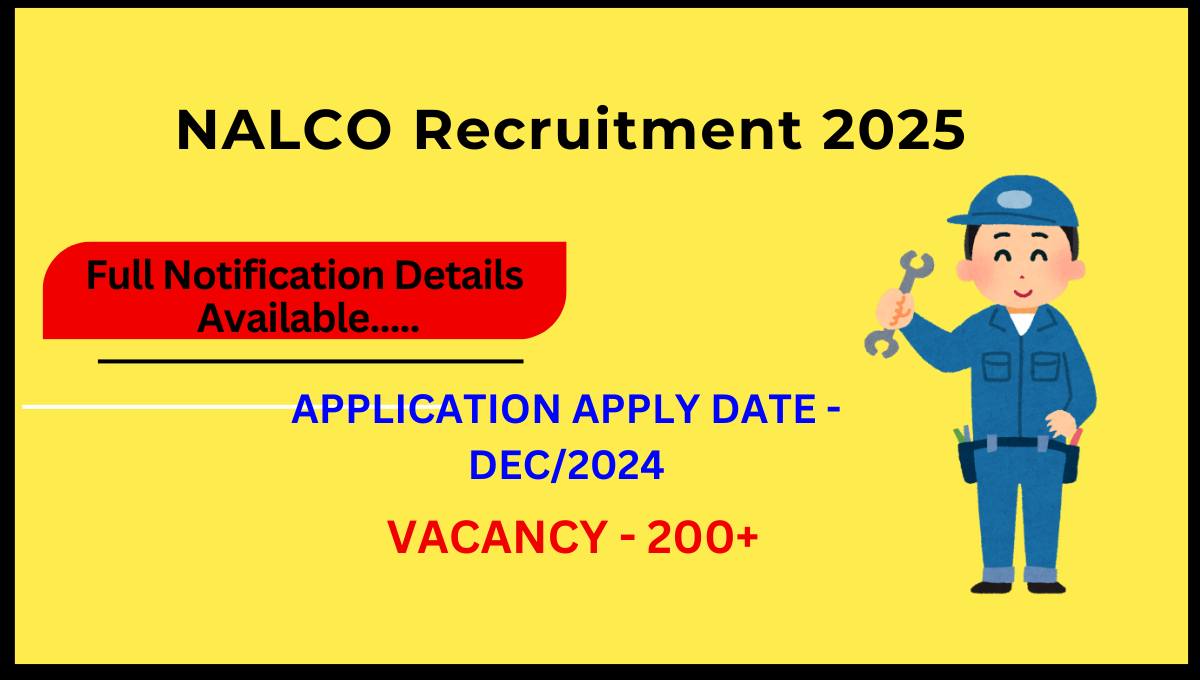Nalco Recruitment 2025